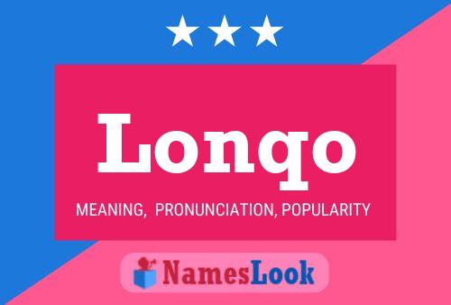 ملصق اسم Lonqo