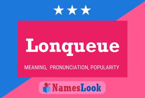 ملصق اسم Lonqueue