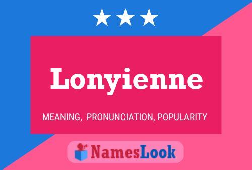 ملصق اسم Lonyienne