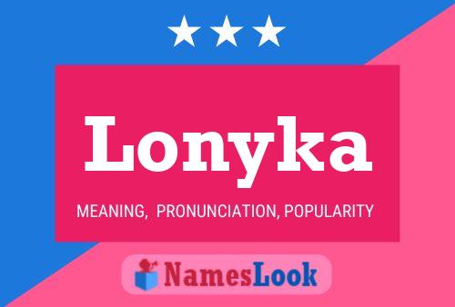 ملصق اسم Lonyka