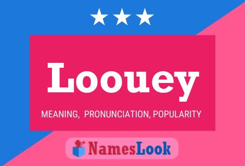 ملصق اسم Loouey