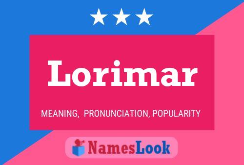 ملصق اسم Lorimar