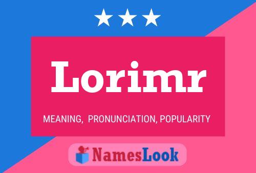 ملصق اسم Lorimr