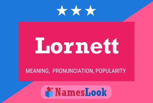 ملصق اسم Lornett