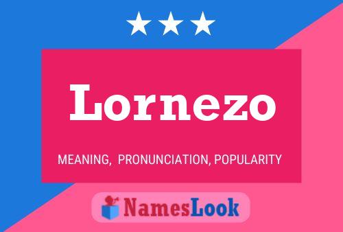 ملصق اسم Lornezo