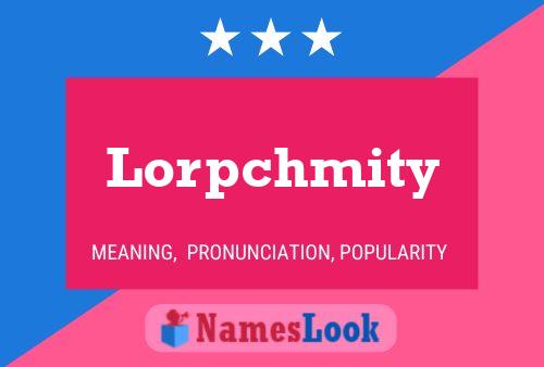 ملصق اسم Lorpchmity