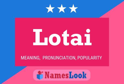 ملصق اسم Lotai