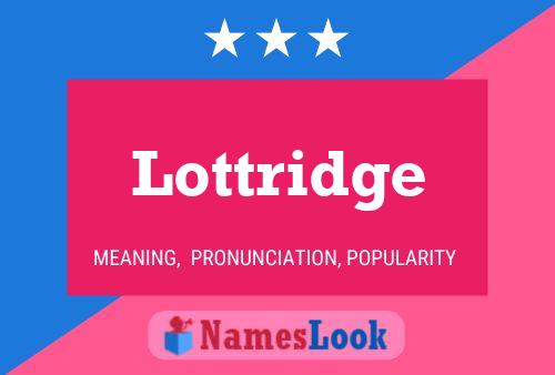 ملصق اسم Lottridge