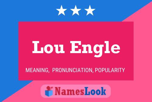 ملصق اسم Lou Engle