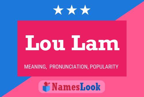 ملصق اسم Lou Lam