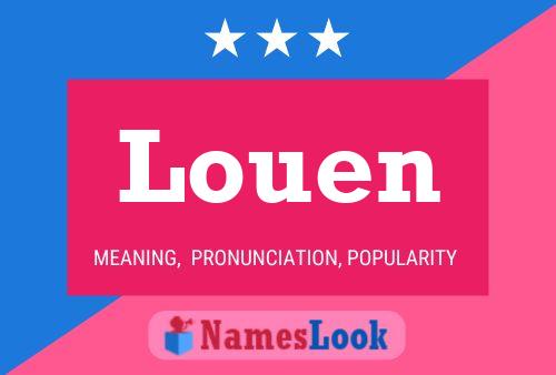 ملصق اسم Louen