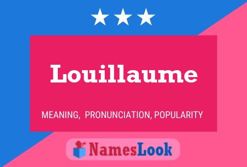 ملصق اسم Louillaume