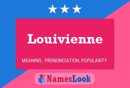 ملصق اسم Louivienne