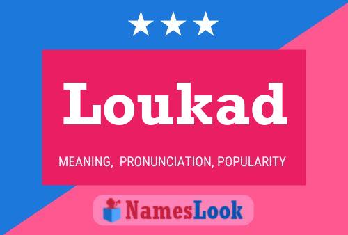 ملصق اسم Loukad