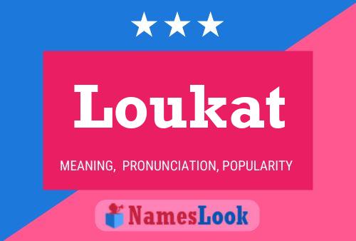 ملصق اسم Loukat