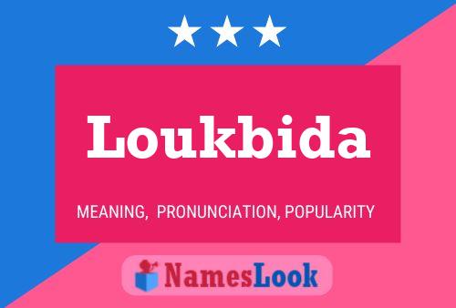 ملصق اسم Loukbida