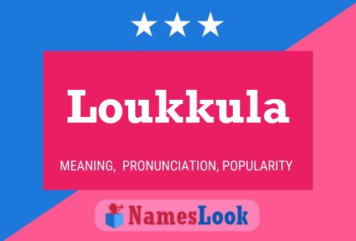 ملصق اسم Loukkula