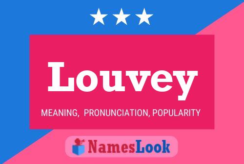 ملصق اسم Louvey