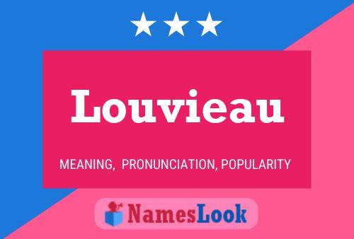 ملصق اسم Louvieau