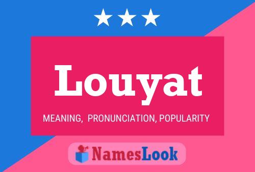 ملصق اسم Louyat