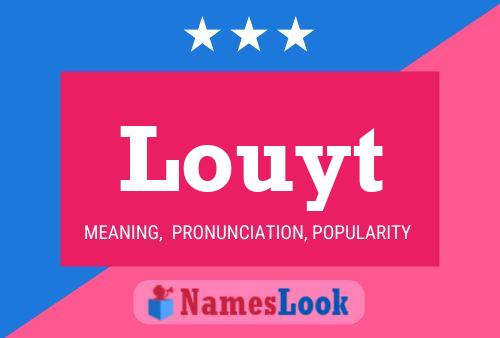 ملصق اسم Louyt