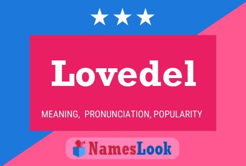 ملصق اسم Lovedel