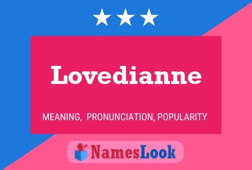 ملصق اسم Lovedianne