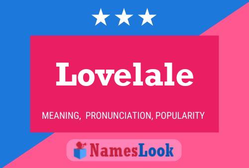 ملصق اسم Lovelale