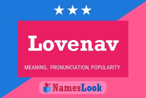 ملصق اسم Lovenav