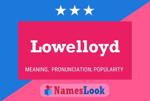 ملصق اسم Lowelloyd