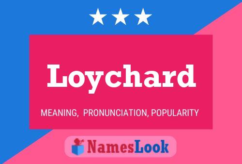 ملصق اسم Loychard