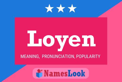 ملصق اسم Loyen