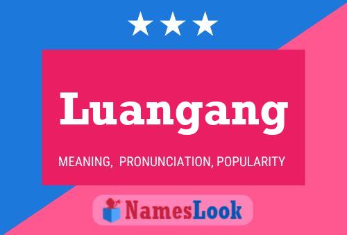 ملصق اسم Luangang