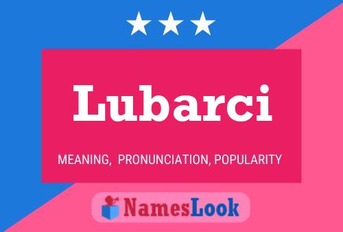 ملصق اسم Lubarci