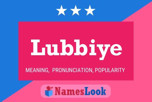 ملصق اسم Lubbiye