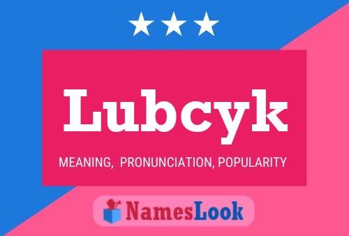 ملصق اسم Lubcyk