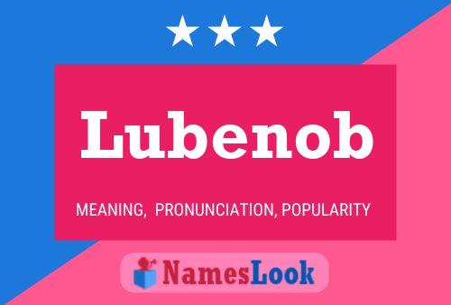 ملصق اسم Lubenob