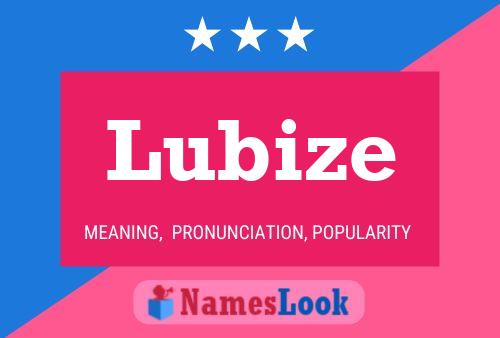 ملصق اسم Lubize