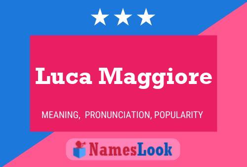 ملصق اسم Luca Maggiore