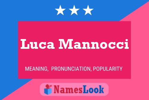 ملصق اسم Luca Mannocci