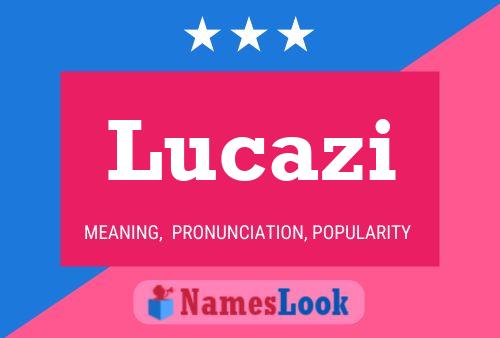 ملصق اسم Lucazi