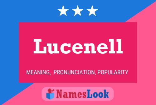 ملصق اسم Lucenell