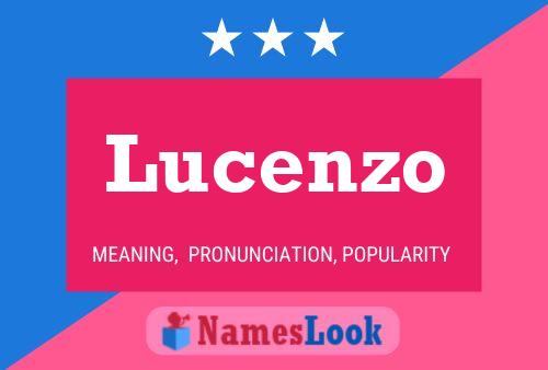 ملصق اسم Lucenzo