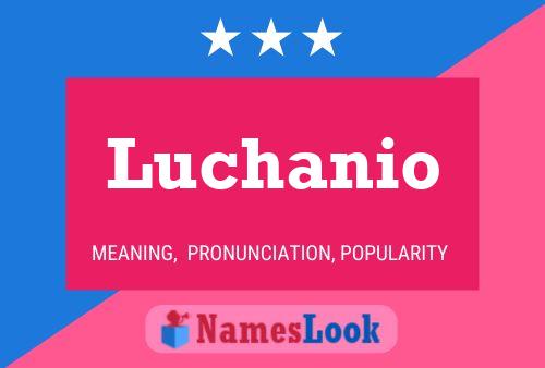 ملصق اسم Luchanio