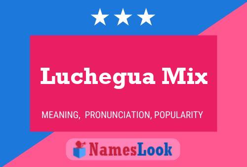 ملصق اسم Luchegua Mix