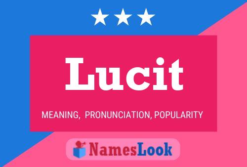 ملصق اسم Lucit