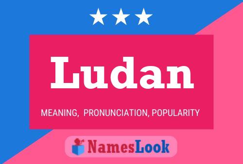 ملصق اسم Ludan