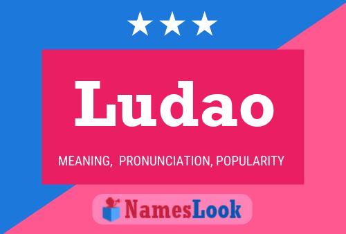 ملصق اسم Ludao