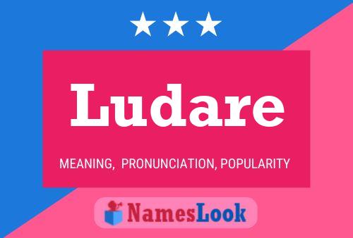 ملصق اسم Ludare