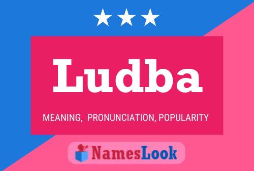 ملصق اسم Ludba